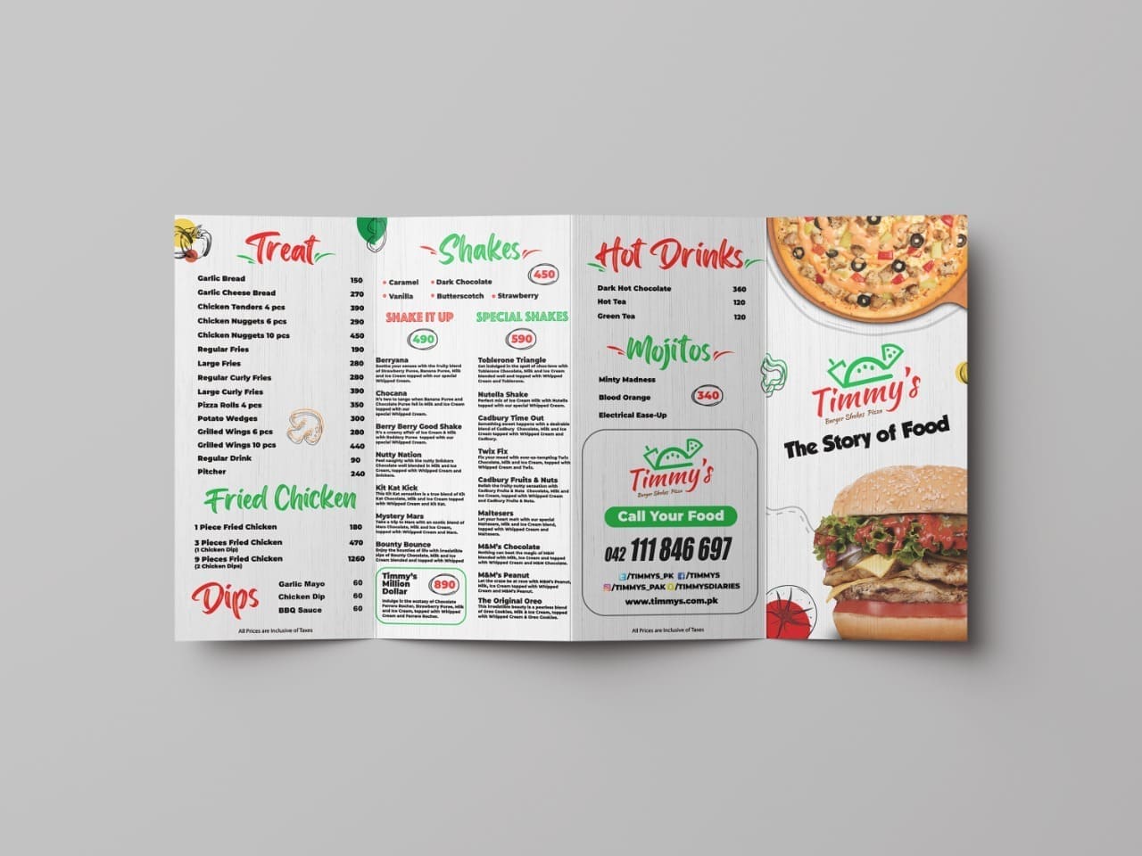 Menu Design 3